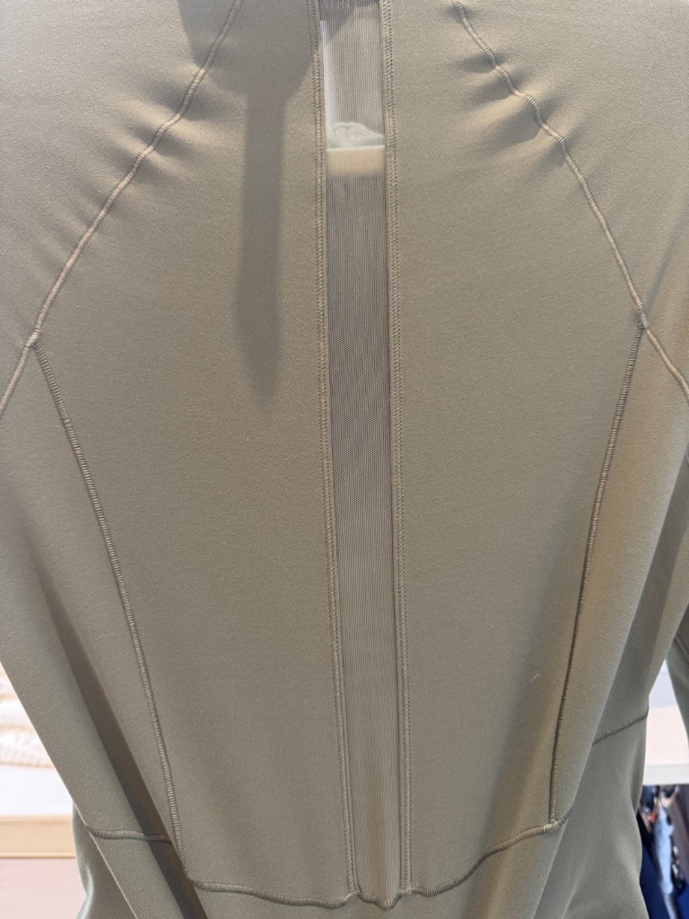 Athleta Olive stretch Full-Zip Performance Jacket - Picture 3 of 4